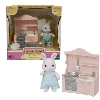 CONJUNTO COZINHA PAPAI COELHO NEVE - SYLVANIAN FAMILIES