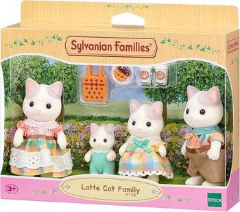 FAMILIA DOS GATOS DE LEITE - SYLVANIAN FAMILIES