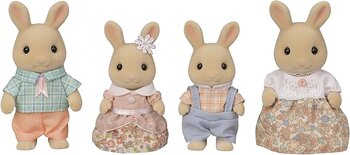 FAMILIA DOS COELHOS DE LEITE - SYLVANIAN FAMILIES