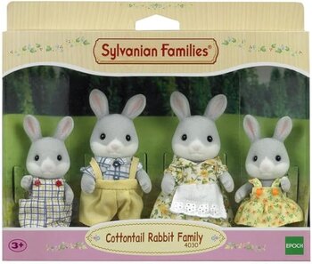 FAMILIA DOS COELHOS CAUDA DE ALGODAO - SYLVANIAN FAMILIES