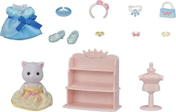 SYLVANIAN FAMILIES CONJUNTO VESTIR DE PRINCESA