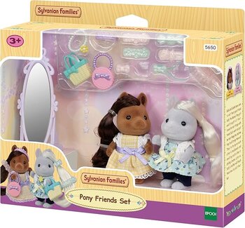 CONJUNTO AMIGAS PONEIS - SYLVANIAN FAMILIES
