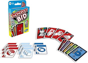 JOGO DE CARTAS MONOPOLY BID UNIDADE 34261 - COPAG