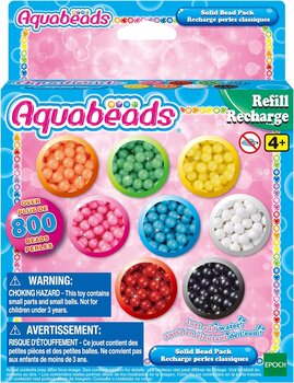 AQUABEADS REFIL 800 BEADS SOLID BEAD PACK